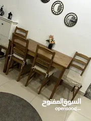  1 سفره ايكيا  4 كراسي