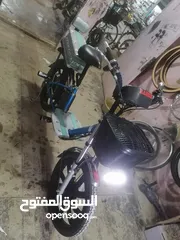  1 دراجة كهربائيه للبيع