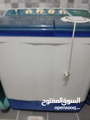  2 غساله حوضين ممتازه