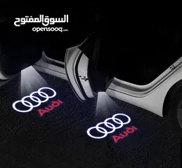  4 Audi welcome door projector light 3d for 25 rials only