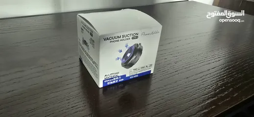  4 حامل موبايل مغناطيس قوي و يعمل بالشفط على جميع الأسطح ترند 2025 Mobile Holder