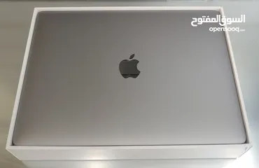  3 MacBook Air 2020 M1 Space Gray 8GB Ram 256GB SSD لابتوب ابل لون رمادي مكفول