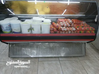  5 ثلاجه ديلي فلسطينيه مترين بحاله الوكاله تبريد قوي جدا