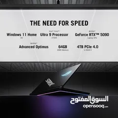  3 Asus ROG Strix SCAR 18 2.5K mini LED 240Hz Ultra 9 RTX 5090 24GB 64GB DDR5 4TB m.2 Gaming Laptop
