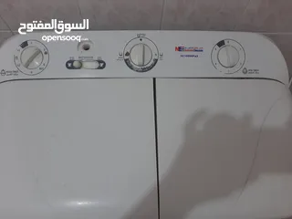  2 غسالة ناشونال الكتريك  حوضين مستعملة للبيع