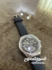  4 ساعة سواتش جلد خليك انيق مع الساعة الرجالية