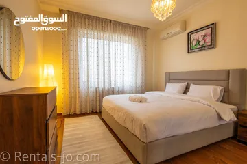  19 New Furnished two bedroom apartment for rent in 3rd circle شقة مفروشة غرفتين للايجار الدوار الثالث