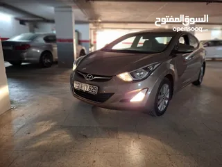  2 Hyundai Elantra 2016 وارد شركة الوحدة الأردنية - الوكالة