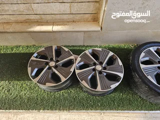  1 جنط سوناتا مقاس 17 اصلي عدد 4