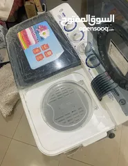  2 Haam Twin Tub Washing Machine 8 Kg, White, HWM8000-21N
