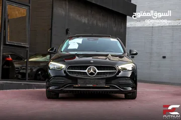  2 2024 Mercedes C180 – فتحة سقف – وارد المانيا للبيع