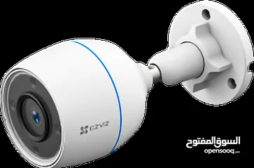  2 كاميرا مراقبة واي فاي ازفيز عالية الدقة  EZVIZ H3C Camera 1080 FullHD 4MP AI Powered