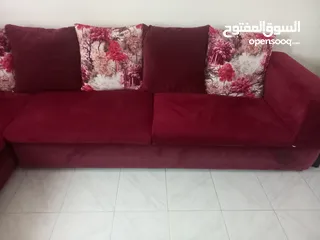  4 طقم كورنر معو ثلاثية وطاولة وسط خشب تقيل زان تفصيل