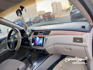  6 ميتسوبيشي لانسر فحص كامل 1600اصلي ولا ملاحظه موديل 2009 اوتوماتيك بوضع الشركه وارد الكويت مالك واحد
