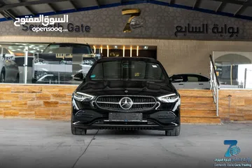  4 Mercedes C200 2023 ( عداد 5 الاف كم )