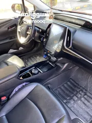  9 Toyota Prius prime plug-in Hybrid موديل 2017 بطارية ليثيوم فل كامل اعلى صنف
