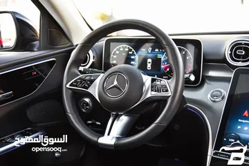  7 مرسيدس سي كلاس مايلد هايبرد بلاك ايديشن 2022 Mercedes C200 Mild Hybrid Night Package