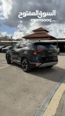  16 كيا سبورتاج ترخيص 2022 محرك 1600 هايبرد plug in/يقطع على الشحنه 65 كيلو متر  271 حصان