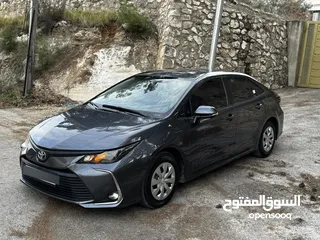  25 تويوتا كورولا موديل 2021 7  جيد ولا ملاحظه فل كامل عدا الفتحه بحاله الوكاله جمرك جديد
