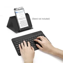  4 لوحة المفاتيح الذكية (  Bluetooth Keyboard Tablet) يصلح لجميع الايباد
