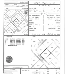  1 ارض سكنية للبيع في العامرات مدينة النهضة-الامتداد الاول