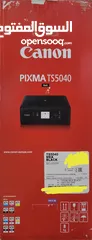  8 طابعة كانون Canon Pixma TS5040 شبه جديده.