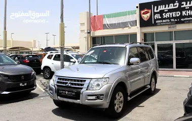  2 MITSUBISHI PAJERO 2016 GCC EXCELLENT CONDITION WITHOUT ACCIDENT