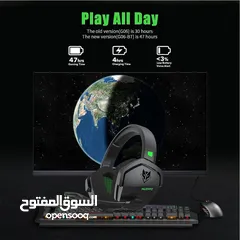  6 سماعة الألعاب اللاسلكية NUBWO G06