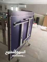  5 طاولة تنس فاخرة ماركة جو سبورت للمزارع والشاليهات متوفر خدمة التوصيل لجميع المحافظات