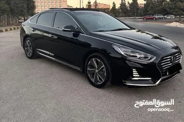 1 هونداي سوناتا هايبرد 2019فل اضافات نخب