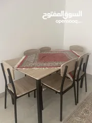  5 Dinning table with chairs