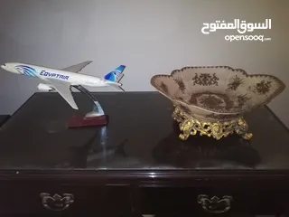  10 نموذج معدنى لطائرة مصر للطيران لشركات السياحة نموذج معدنى لطائرة مصر للطيران