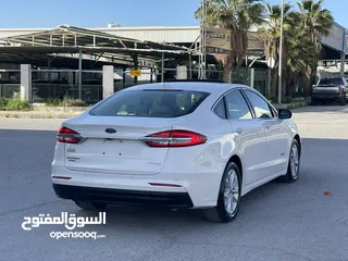  7 Ford fusion 2019 sel clean title (فحص كامل )