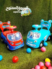  10 عرض حتى نفاذ الكمية على سيارة الركوب للاطفال الاضاءة 3d مع موسيقى والوان مميزة فقط لدى island Toys