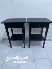  1 طاولة ايكيا اسود