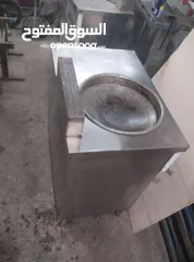 6 مقلى فلافل مستعمل بحاله ممتازه