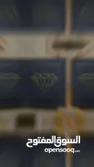  4 عقد ذهب عيار 18k + حجر القمر