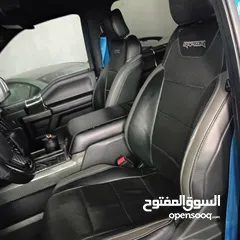  22 فورد رابتر أصلي للبيع للجادين فقط بسعر مناسب  F150  2018 أزرق جنط بي دلك فل بنوراما