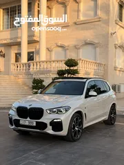  1 BMW X5 2020 M Sport plug in وارد الشركة اعلا صنف فحص كامل لون مميز بسعر مغرري السياره بحاله الوكاله