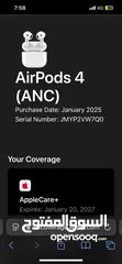  7 AIRPODS 4 ANC BRAND NEW CLOSED WITH BOX ORIGINAL