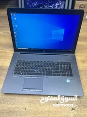  1 اقوى لابتوب بيزنسhp zbook 17 g4,حق البرامج الهندسية وبرامج الديزاينر