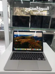  2 MacBook Pro 2020 M1 Silver 8GB Ram 512GB SSD لابتوب ابل لون فضي