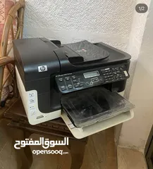  1 طابعه hp نارية اصلیة متعددة الاستخدامات جديدة بدون کرتونة hp officjet 6500 wireless