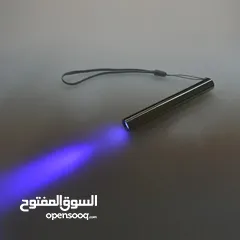  2 كاشف العمله النقود المزوره و العقارب شحن كشاف UV ضوء فوق البنفسجي بيل متعدد الاستخدام محمول كشف عمله