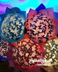  7 باقات الكاندي والفراشة وباقات التخرج