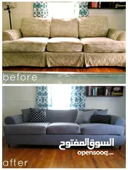  9 SOFS UPHOLSTERY/ FABRIC CHANGING