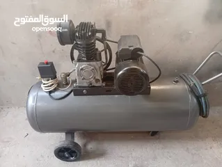  2 كمبروسر هوا 100 لتر