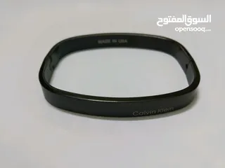 2 Calvin Klein Original Rare Black Bracelet Made In Usa New