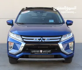  1 MITSUBISHI ECLIPS CROSS 2019 GCC EXCELLENT CONDITION WITHOUT ACCIDENT