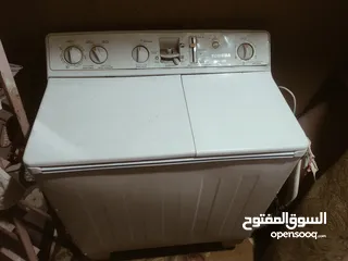  4 غساله توشيبا نص اتوماتيك 2 ماتور